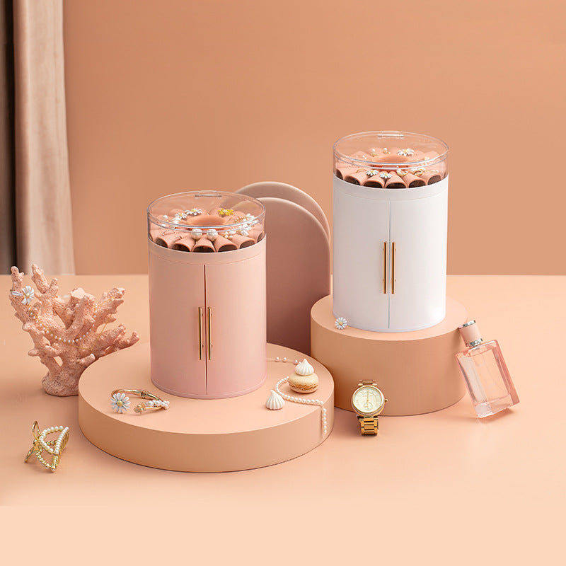 💎 Light Luxury Rotating Jewelry Organizer (5-Layer Design)