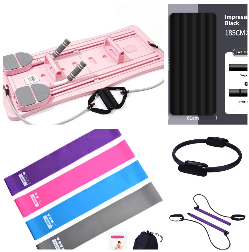 4-in-1 Foldable Abdominal Exercise Board – Home Core & Abs Trainer with Automatic Rebound