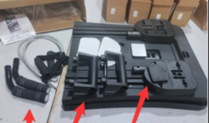 4-in-1 Foldable Abdominal Exercise Board – Home Core & Abs Trainer with Automatic Rebound