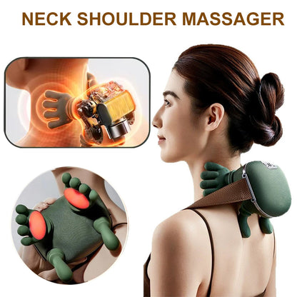 Cordless Neck and Shoulder Massager with Heat