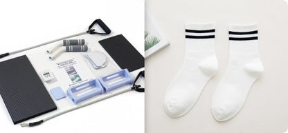 4-in-1 Foldable Abdominal Exercise Board – Home Core & Abs Trainer with Automatic Rebound